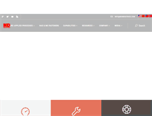 Tablet Screenshot of ndindustries.com